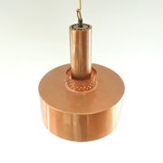 T292 copper pendant lamp by Hans-Agne Jakobsson for Markaryd, Sweden 1960's