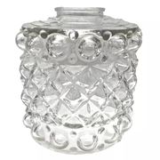 1970s Modernist "Bubble Glass" Lampshade