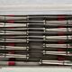 12 silver metal knives
