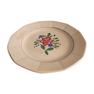 Dessert plate Digoin Sarreguemines