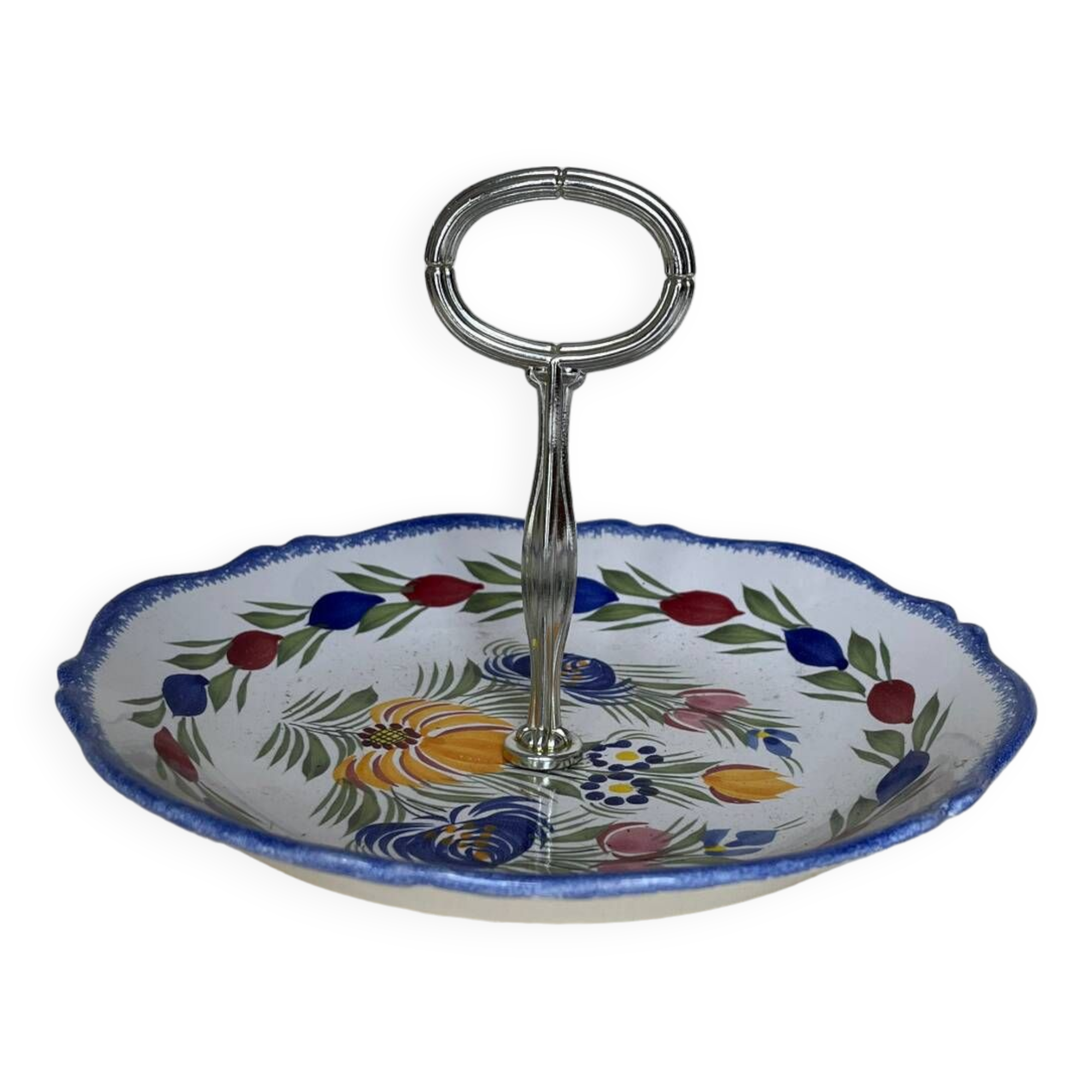 Quimper Henriot earthenware display or mute servant