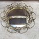 Vintage witch's eye mirror 43 cm, 1960s