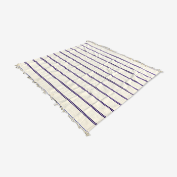 Tapis artisanal en laine 190x190cm