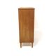 Scandinavian "tallboy" chest of drawers in oak, Sweden, 1950