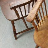 Antique Winsdor low back Chairs, set of 2