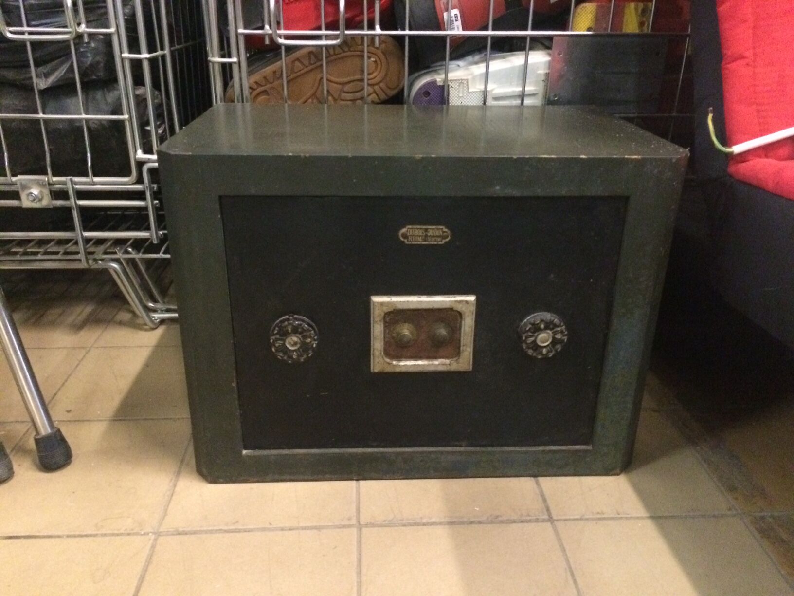 Old Dubois-Oudin Reims Safe - 1880-1900