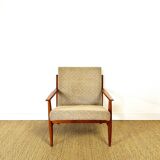 Scandinavian teak armchair 1960