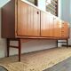 Very large vintage teak sideboard, buffet, display cabinet.