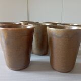 Stoneware glasses