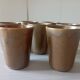 Stoneware glasses