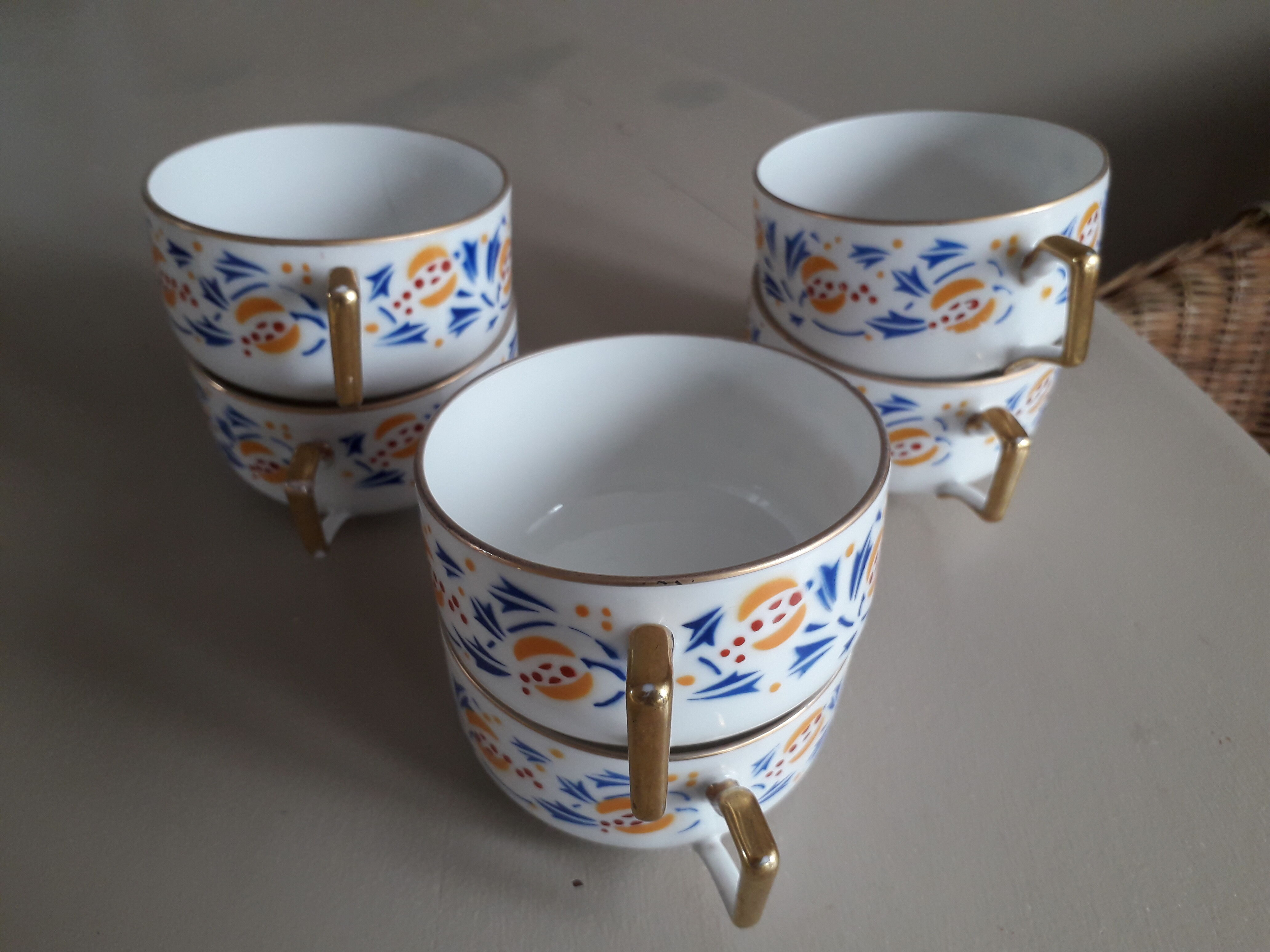 6 cup Limoge tea set from 50 years