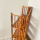 70's foldable bamboo shelf