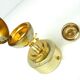 mid century set of globe cigarette dispenser & table lighter Music box Germany 1950