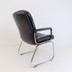 Set of 4 leather office chairs by Grahl