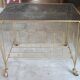 Desserte roulante vintage porte vinyle