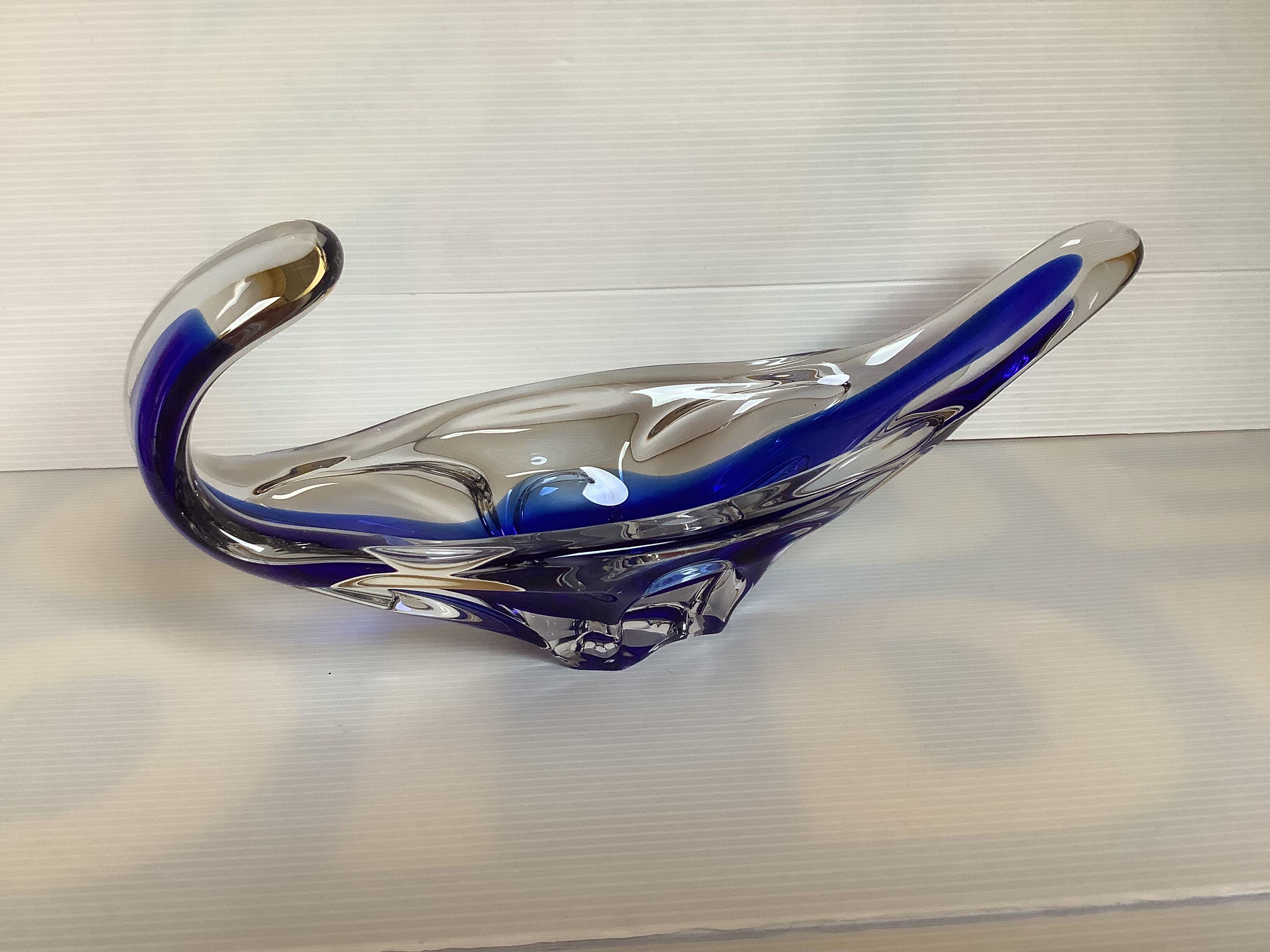 Bayel crystal cobalt blue cup