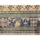 One-of-a-kind Vintage Wool Area Rug. Handknotted Turkish Carpet for Country, Farmhouse Decor