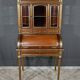 Rare Small Cylinder Desk and Showcase, Louis XVI style – Mid-19th century