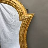 C19th large gilt mirror
