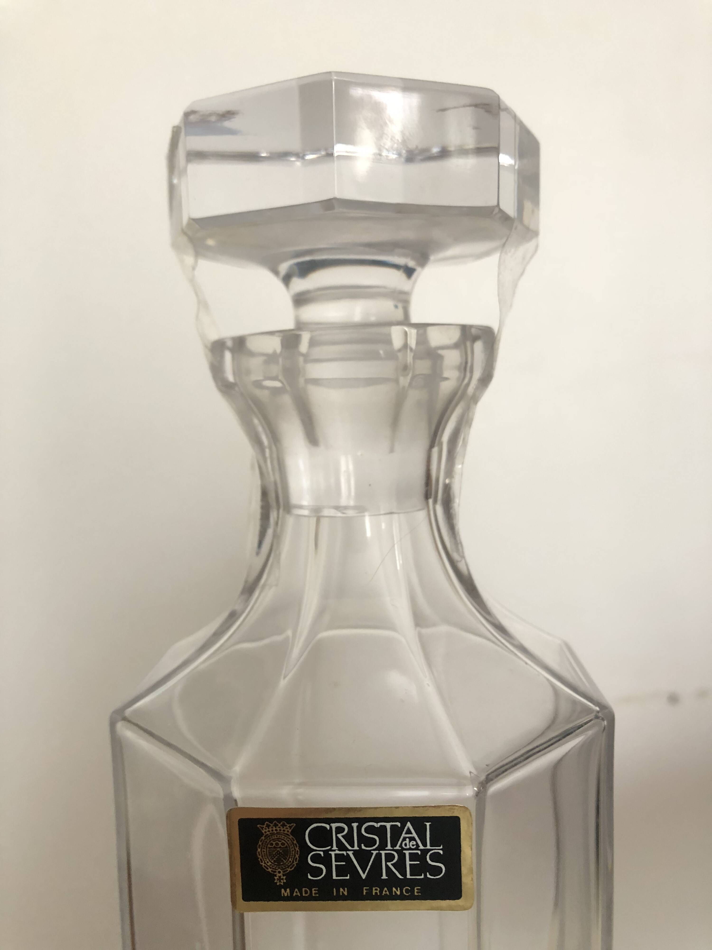 Baccarat crystal carafe