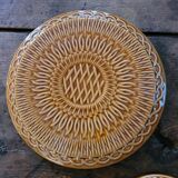 Lot Gien – Earthenware trivet and 2 bottle coasters