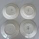 Lot of 4 antique earthenware plates from 1950, Saint Amand - plates bl
