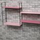 Vintage string shelf