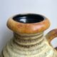 large ceramic vase West Germany Scheurich Keramik Space Age 1970s
