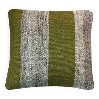 Housse de coussin kilim vintage, 40 x 40 cm