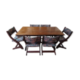 Börge M Sondergaard table with 6 chairs