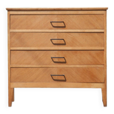 Commode vintage, meuble à tirois, meuble de rangement, commode bois, 60's