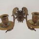 Pair of French Antique Signed GAVEAU 12 Double Piano Candle Sconces