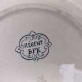 6 Assiettes creuses B.F.K. Régent