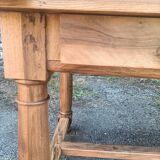Solid walnut table