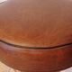 Pair of hockers, bar chairs 70s