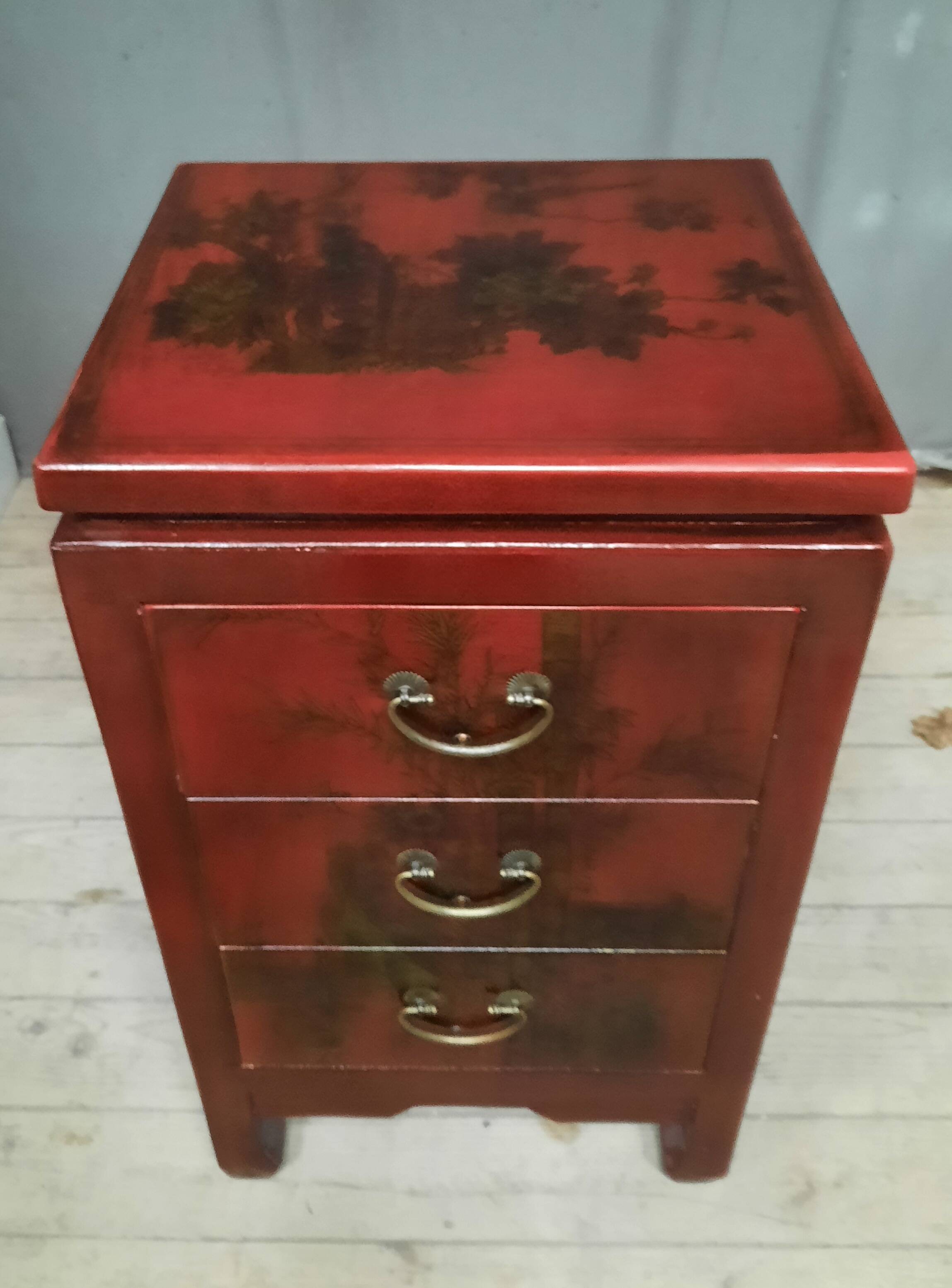 Small chest of drawers from the Far East
