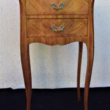 Inlaid Louis XV style bedside