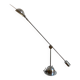 Aluminor chrome balance desk lamp in Space Age style