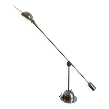 Aluminor chrome balance desk lamp in Space Age style