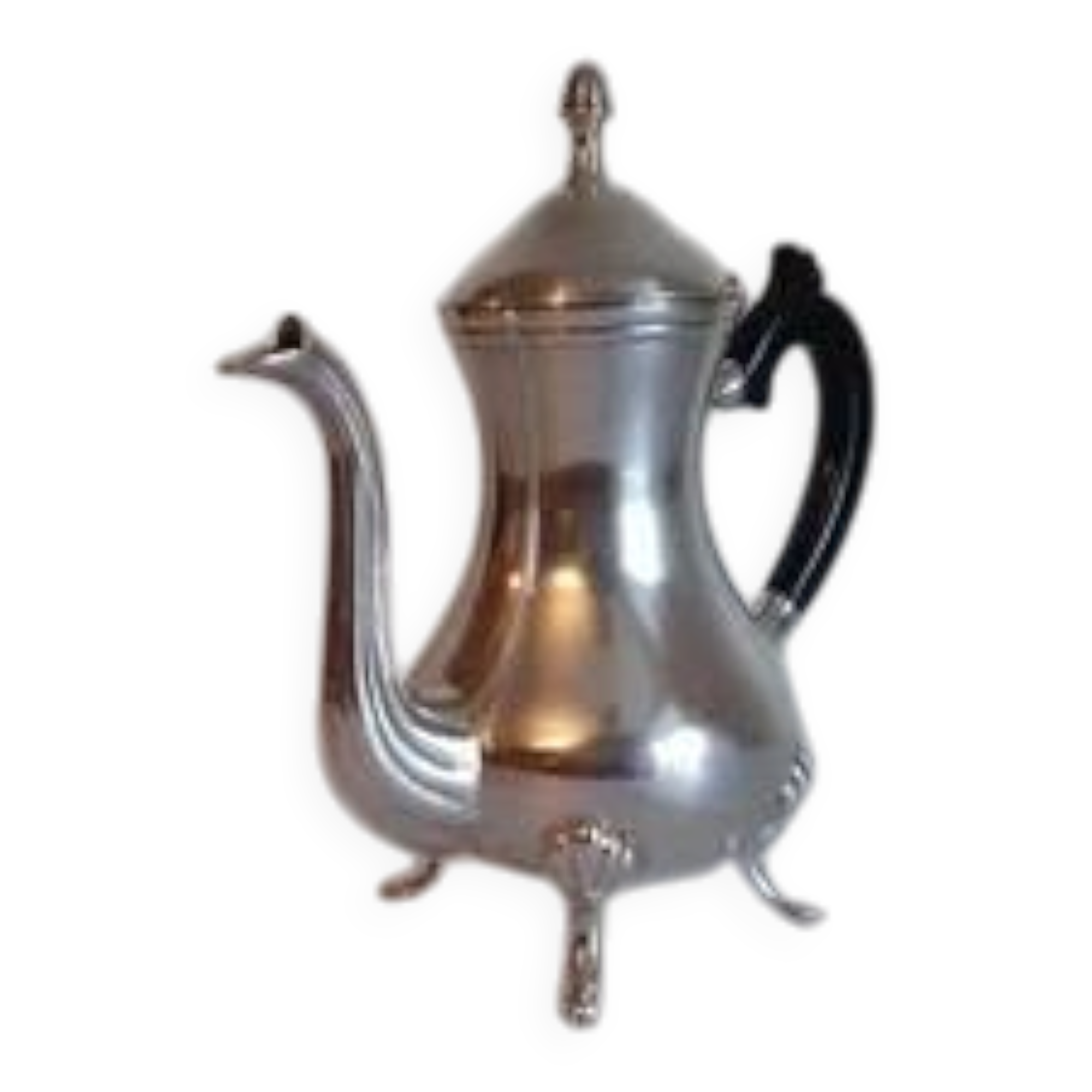 Metal teapot / Bakelite handle