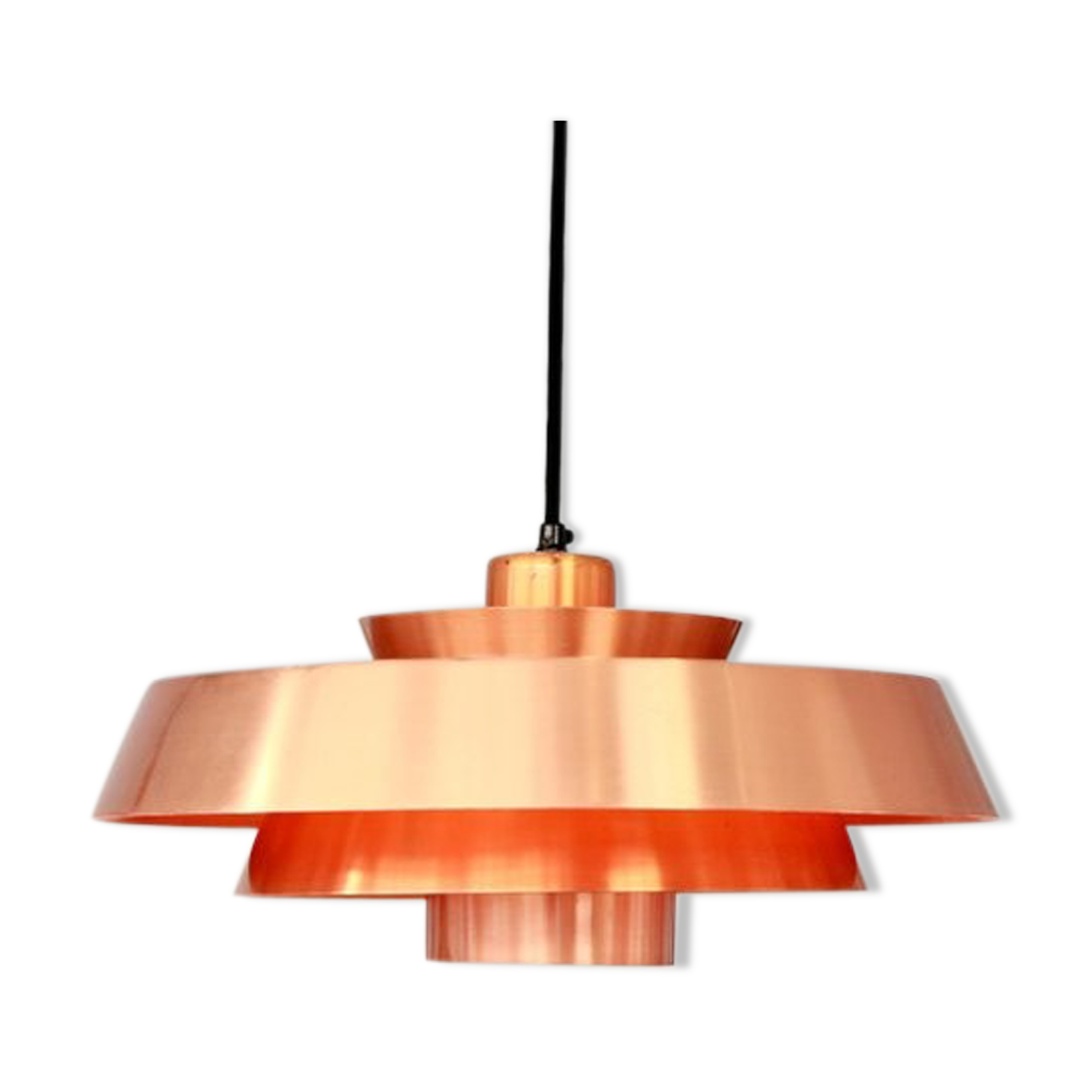 Nova model hanging lamp by Jo Hammerborg for Fog & Mørup Denmark 1960s