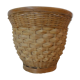 Vintage rattan pot cover