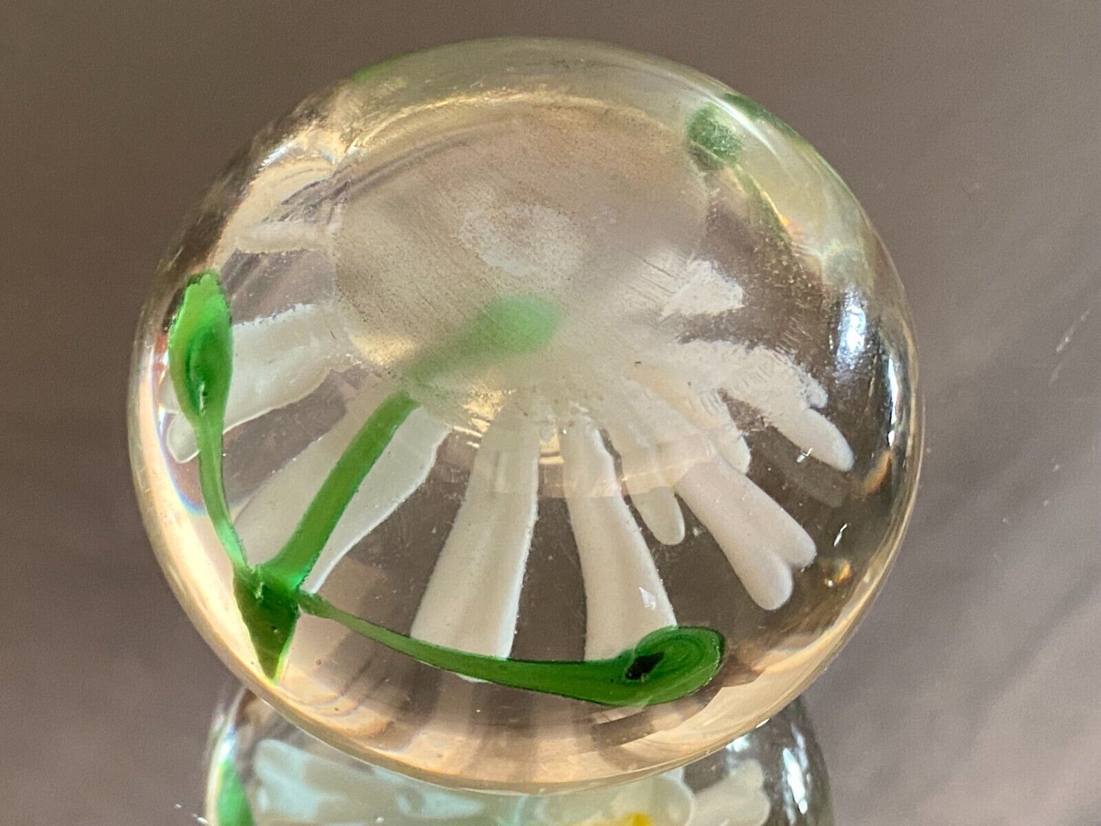 Sulfide ball paperweight