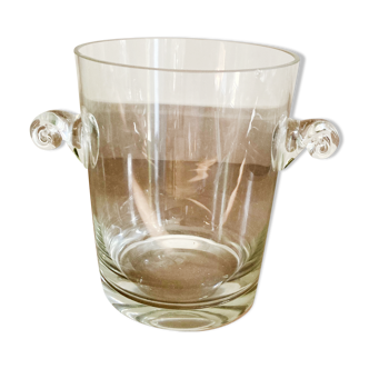 Glass ice bucket