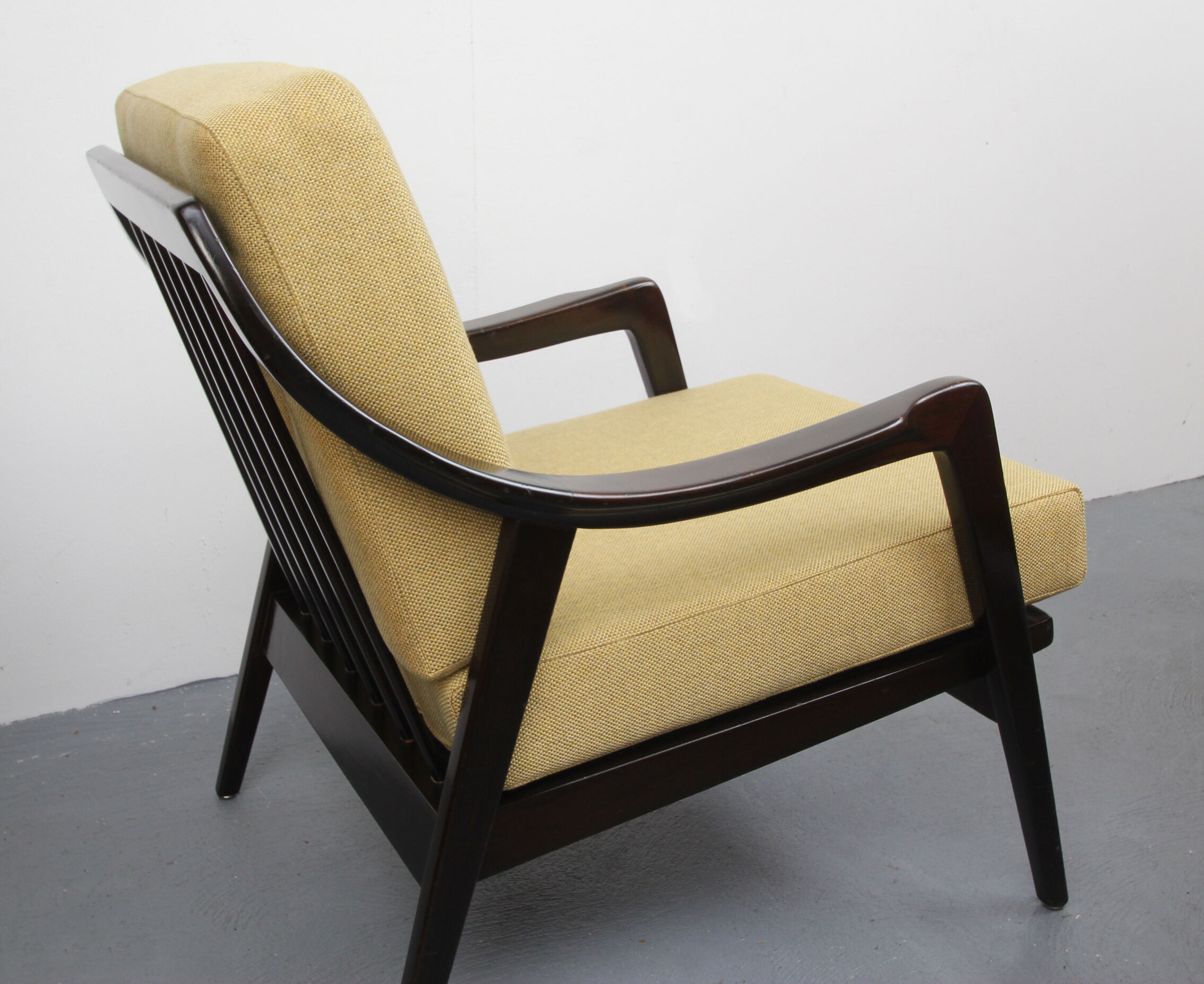 1960s armchair in yellow