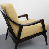 1960s armchair in yellow