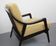 Fauteuil des années 1960 jaune