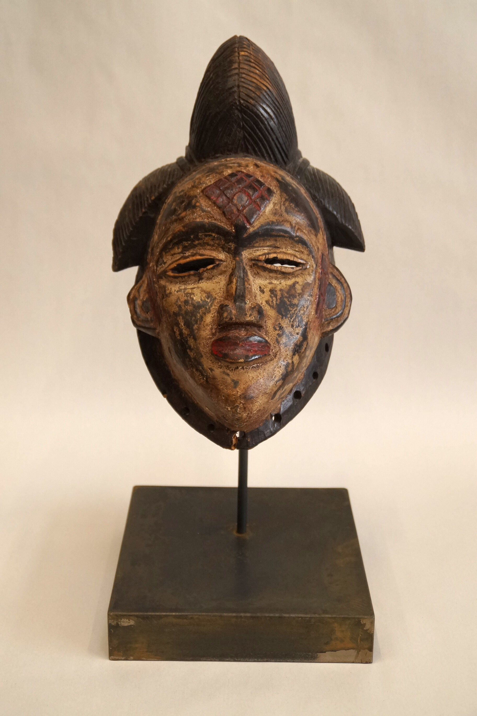 Pair of Punu masks