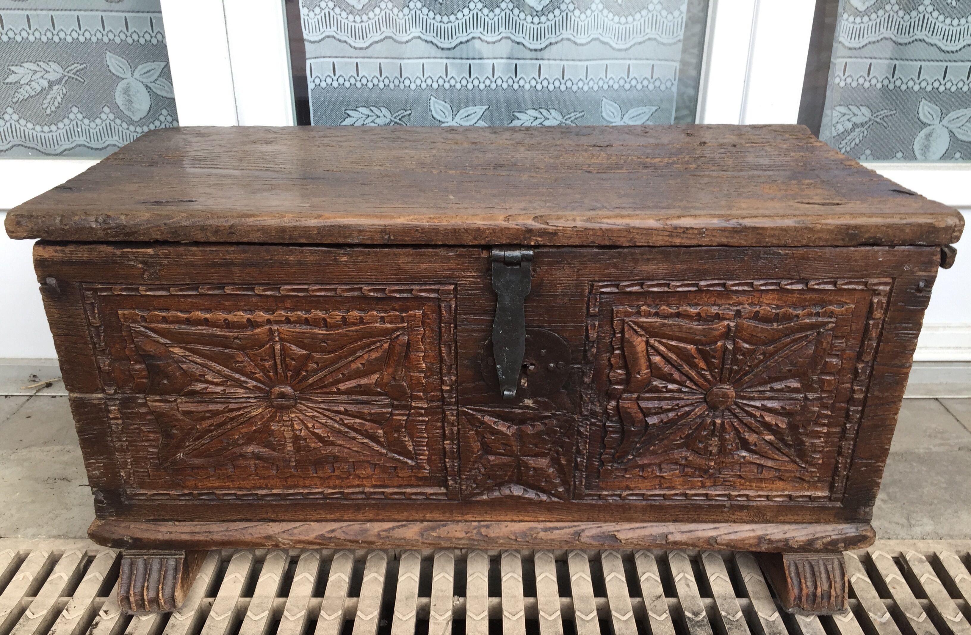 Old wooden chest