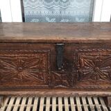 Old wooden chest